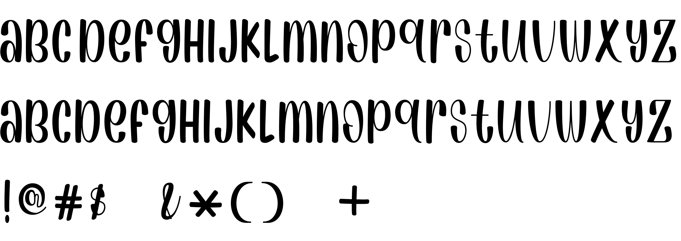 Preview font Diary
