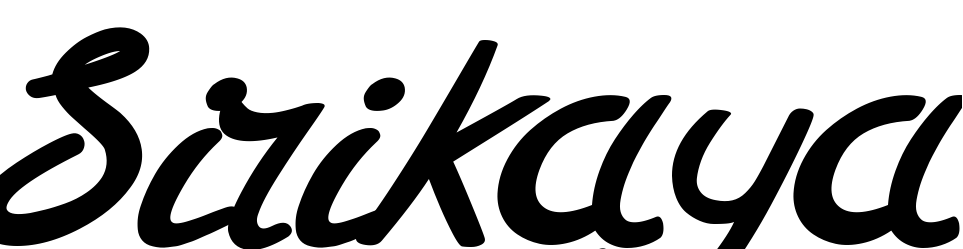 Font Sirikaya