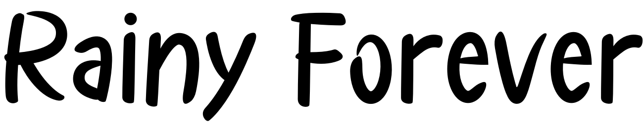 Font Rainy Forever