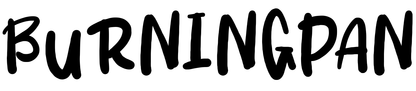 Font BURNINGPAN