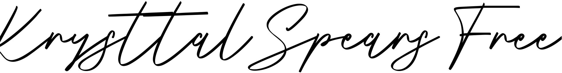 Font Krysttal Spears Free