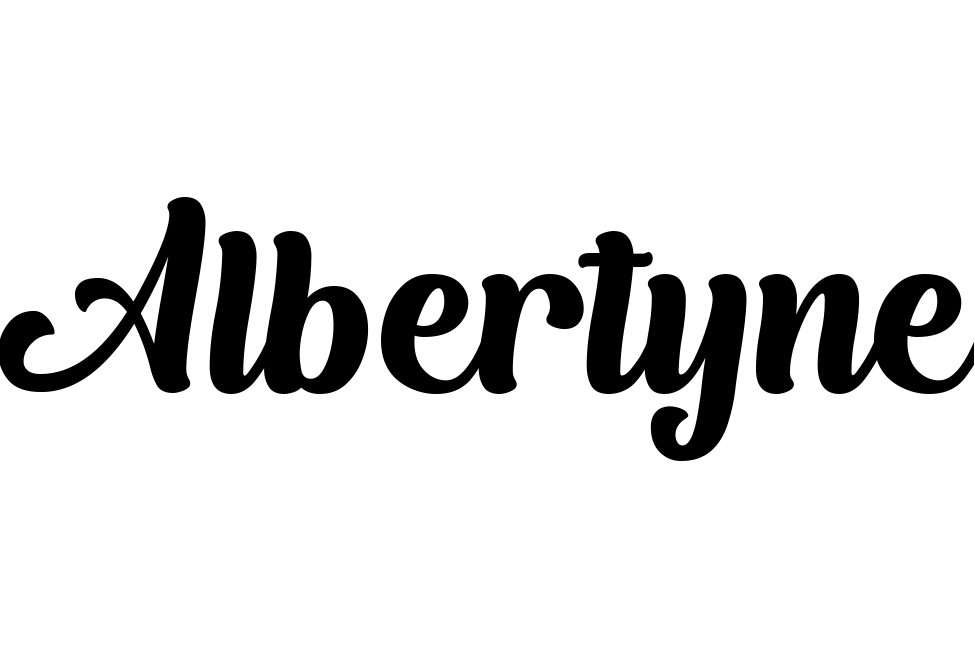 Font Albertyne