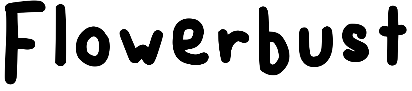 Font Flowerbust