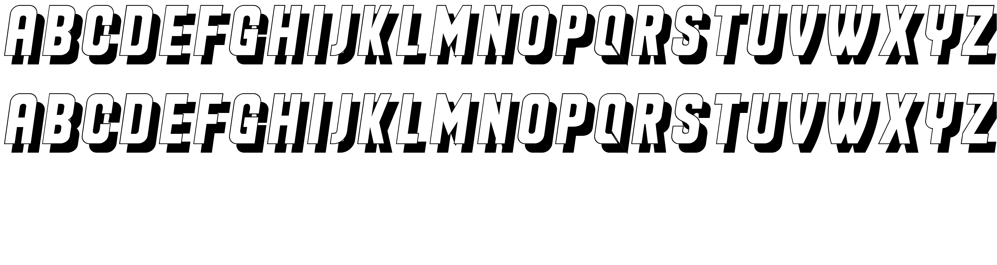 Preview font Cavernous Shadows