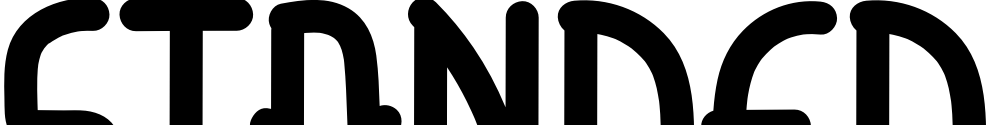 Font STANDED