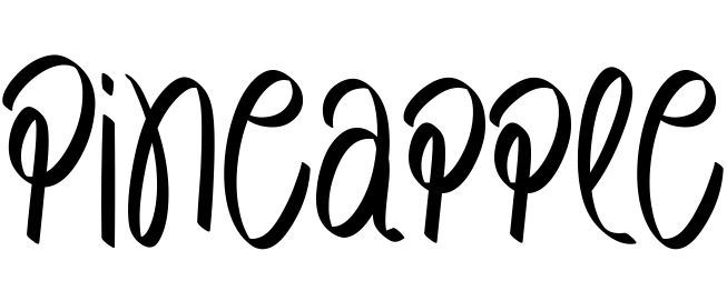 Font Pineapple