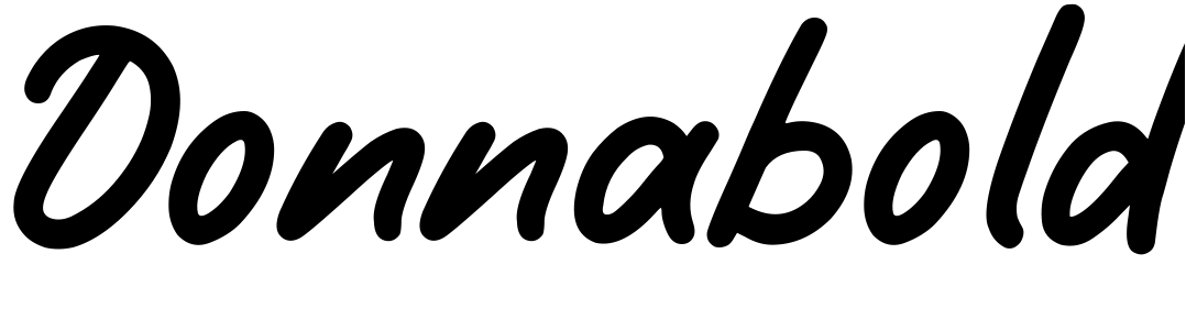 Font Donnabold