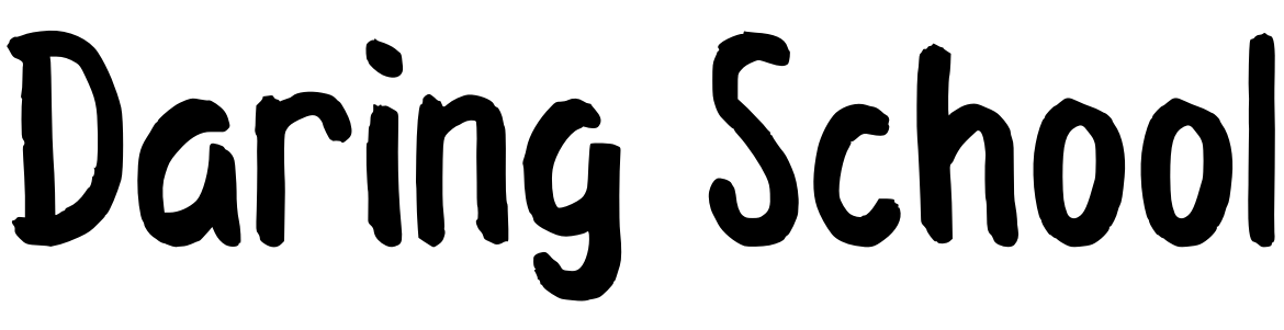 Font Daring School