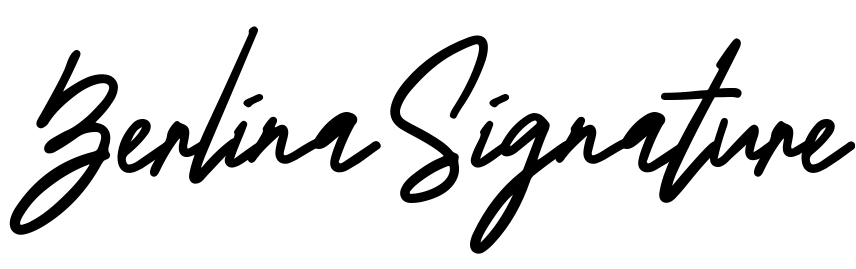 Font BerlinaSignature