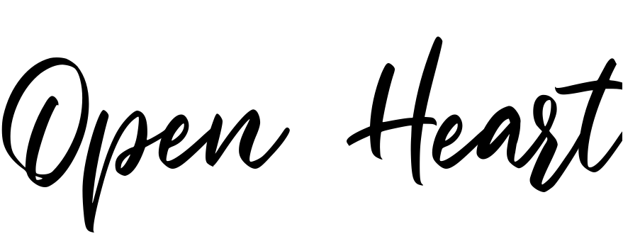 Font Open Heart