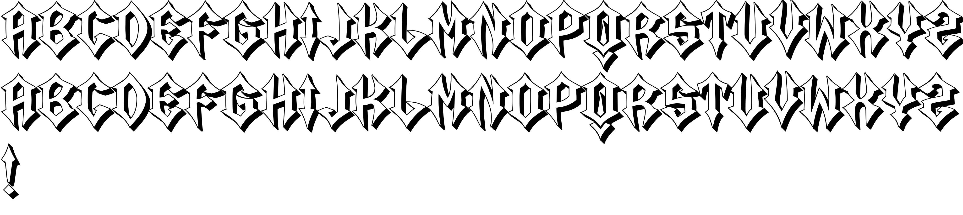 Preview font Cologne