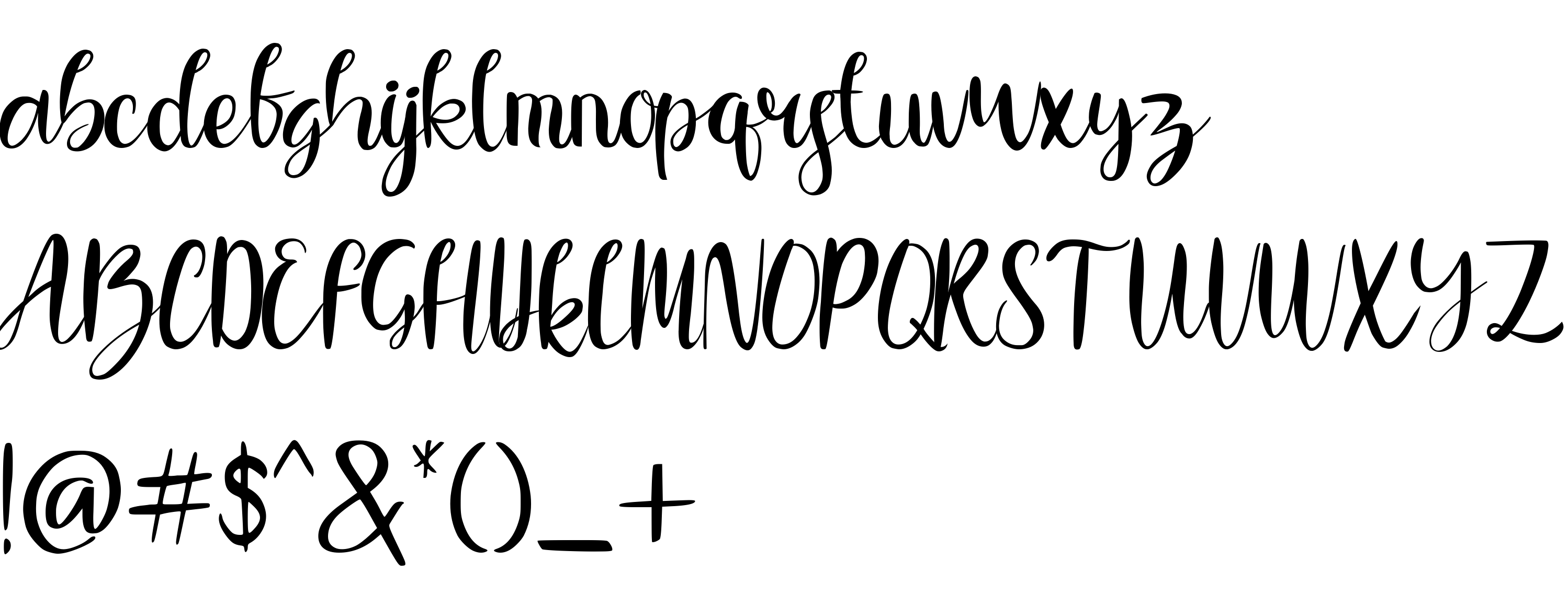Preview font Three Musketeer