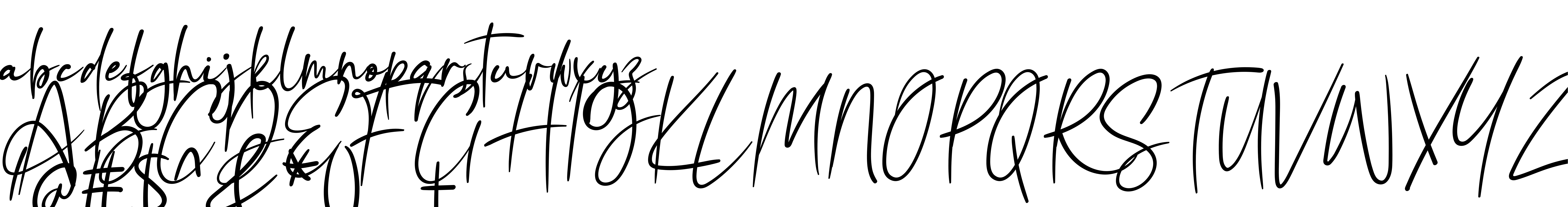 Preview font Rattingan