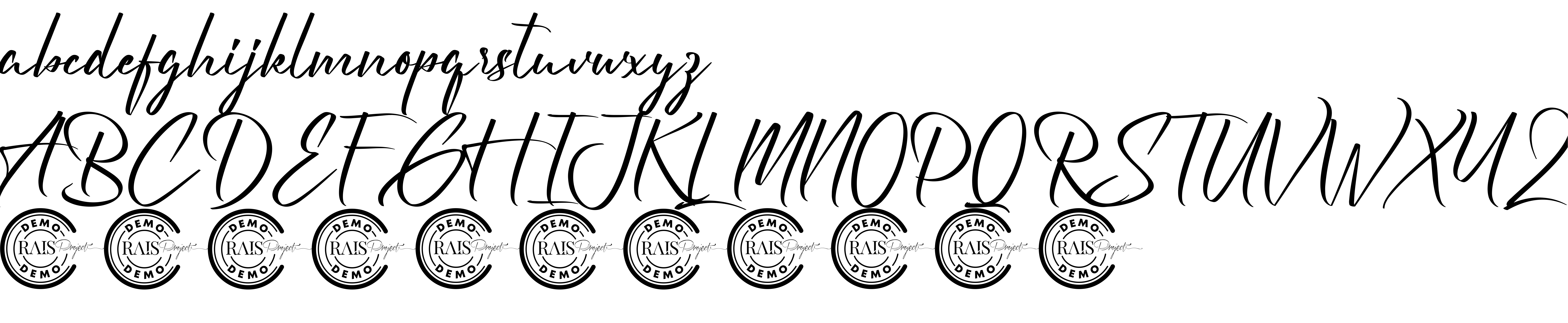 Preview font Lithonia Demo