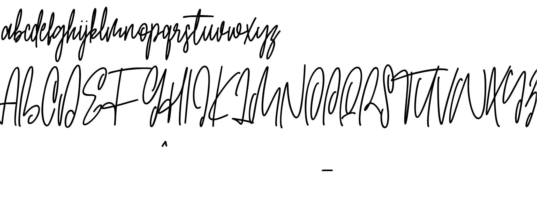 Preview font Olgoods Free