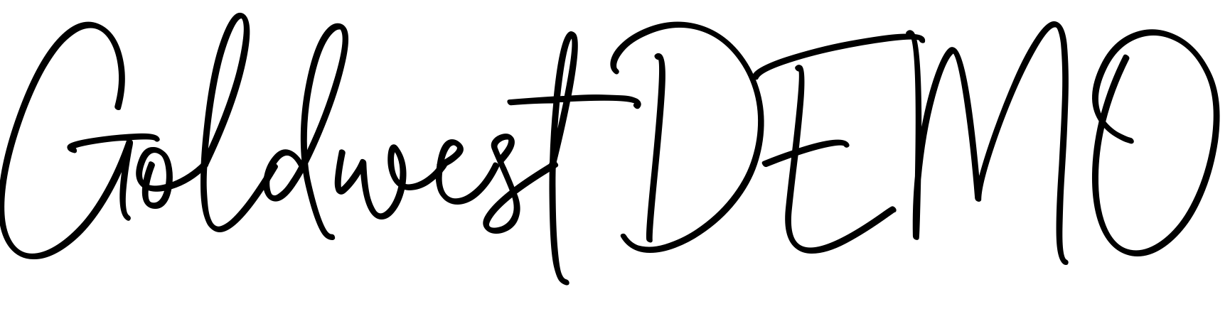 Font Goldwest DEMO