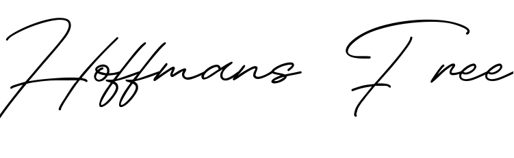 Font Hoffmans Free