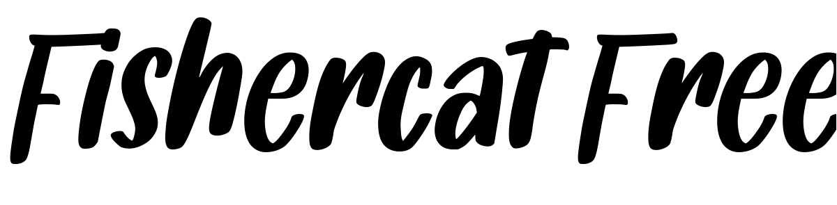 Font Fishercat Free