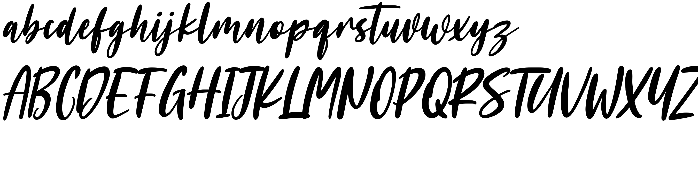 Preview font Hittoshira Free