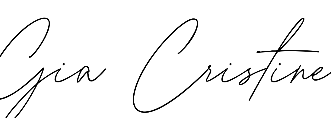Font Gia Cristine