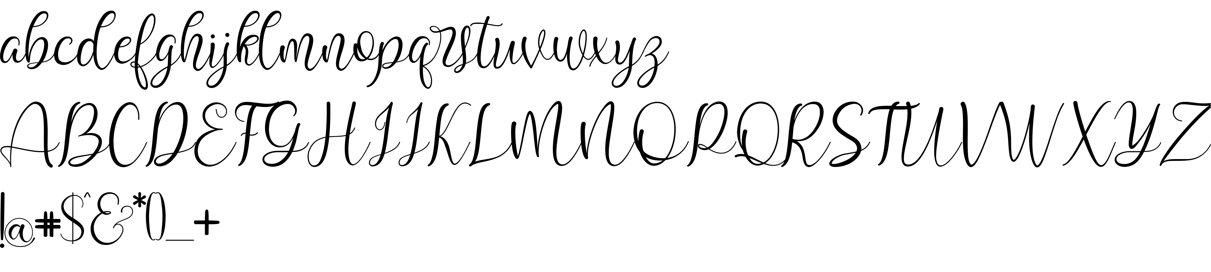 Preview font marshela