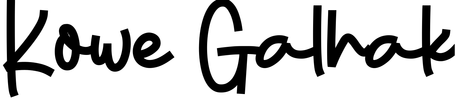 Font Kowe Galhak