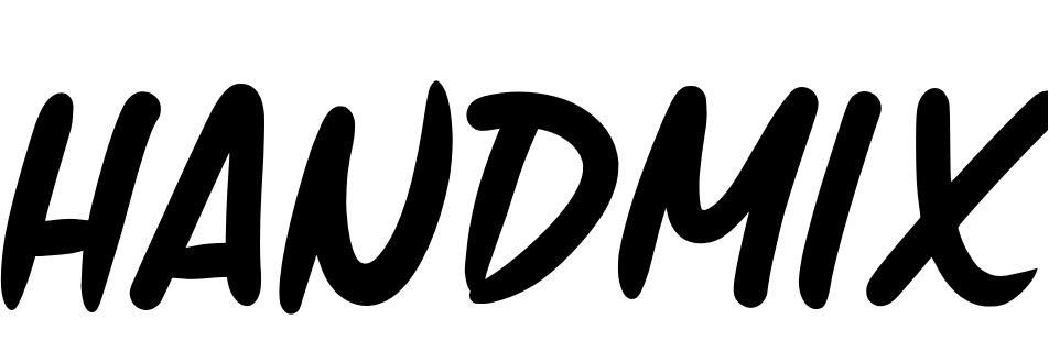 Font Handmix