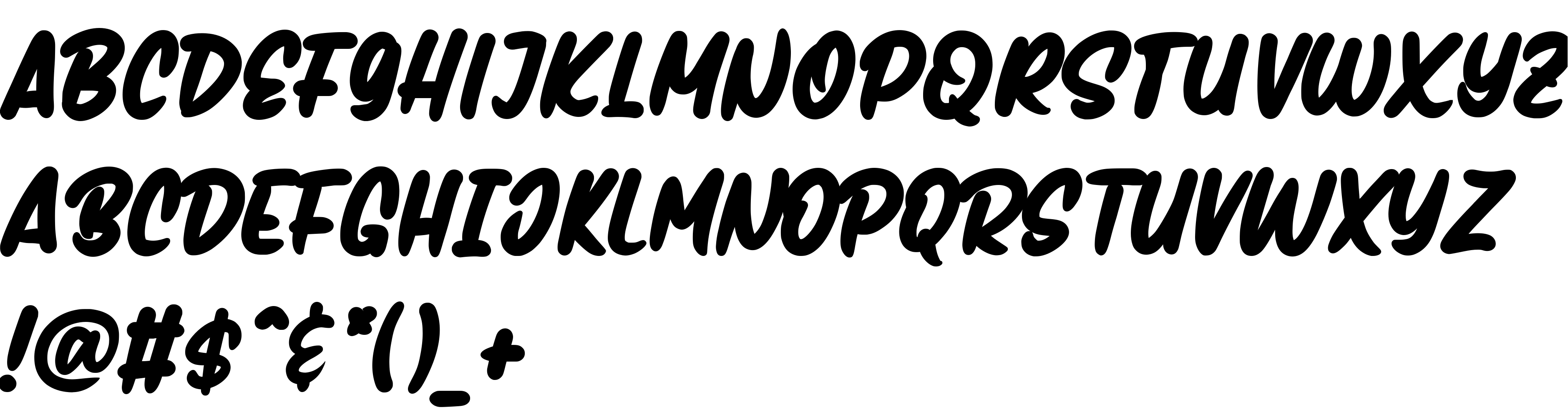 Preview font Handmix