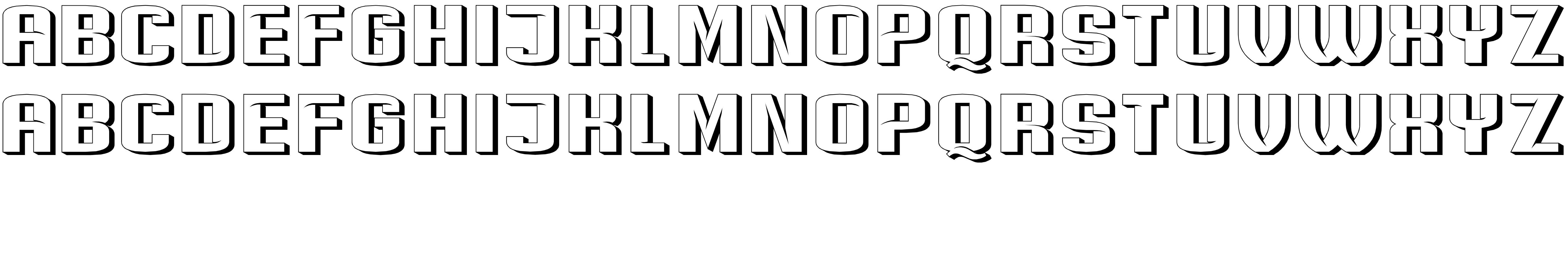 Preview font Fiber