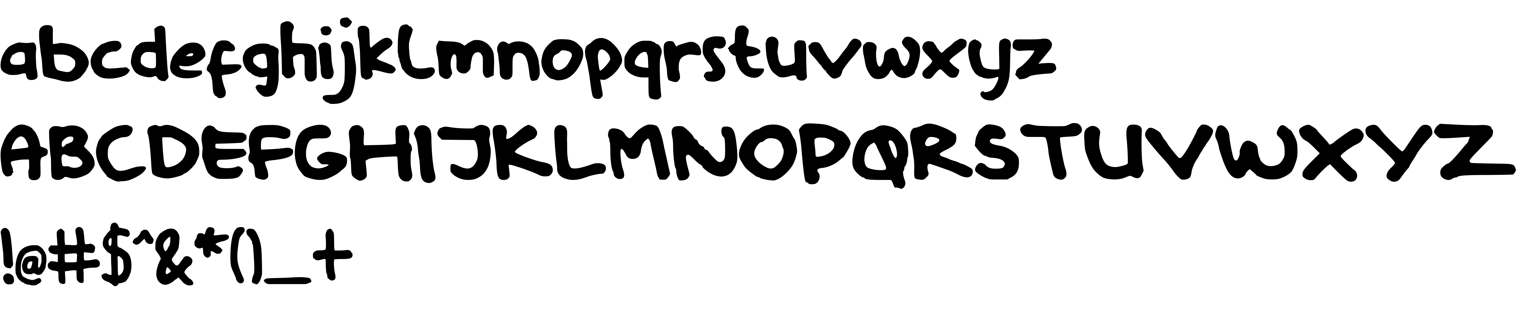 Preview font Bongkerspop